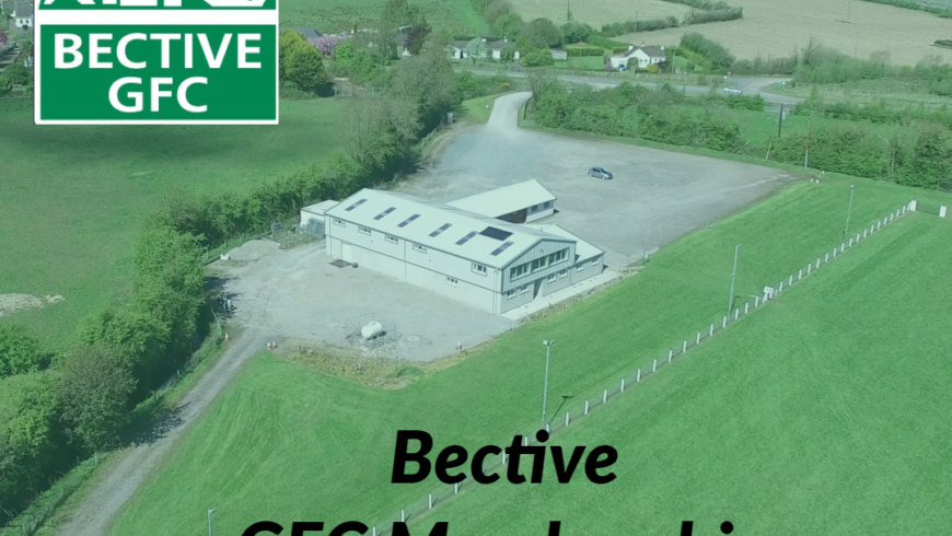 Bective GFC Membership Now Due