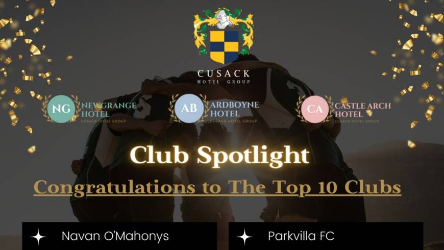 Cusack Hotel Group Club Spotlight competition