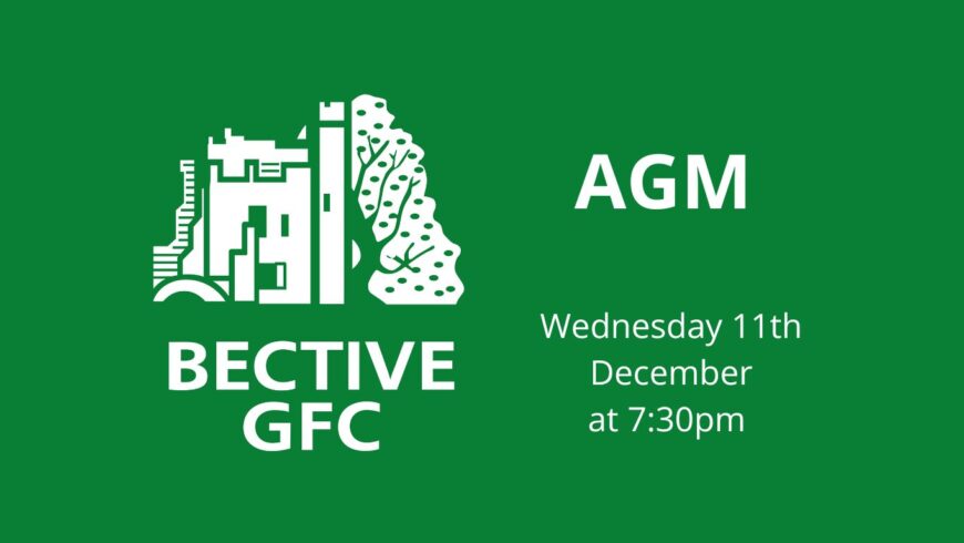 Notice of Annual General Meeting – Wednesday 11th December 2024